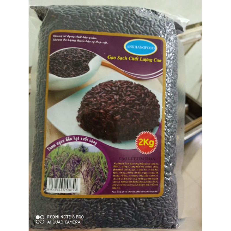 Gạo lứt tím than giá chỉ 32k/1kg