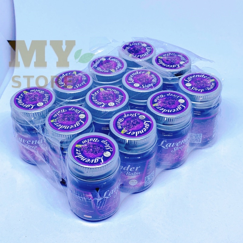 (Chính Hãng) Dầu Cù Là Ngủ Ngon Lavender Sleep Balm Thái Lan 15g