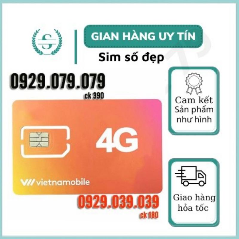 Sim vietnambile miễn phí sử dụng 4g - sim đẹp vietnamobile
