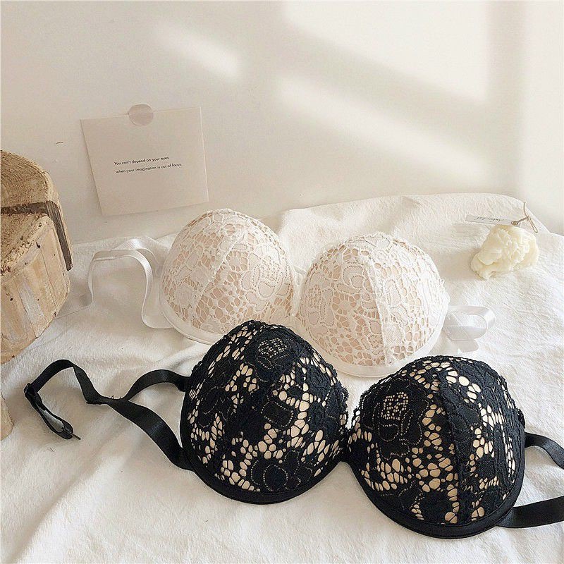 Áo Bra Cúp ngực ren cao cấp siêu nâng đẩy kèm dây quai trong mã BR111 kèm túi Zip