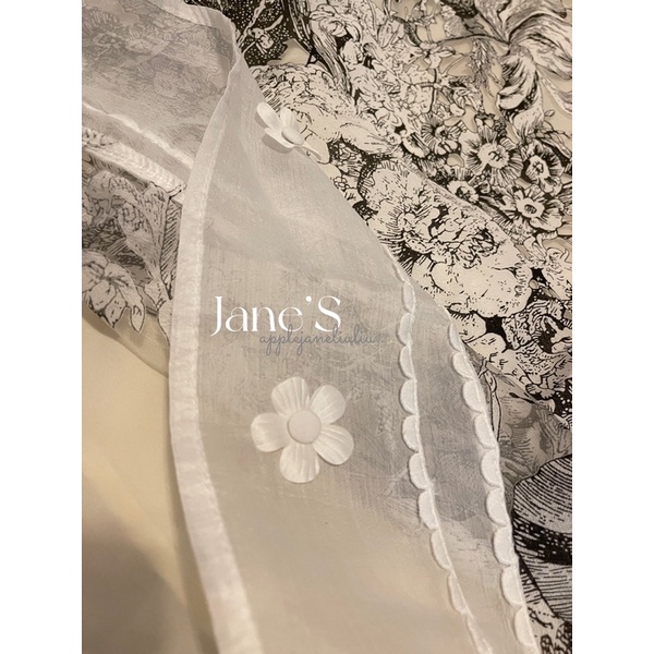 Jane Váy dự tiệc sang trọng jacquard họa tiết cổ điển Bắc Âu