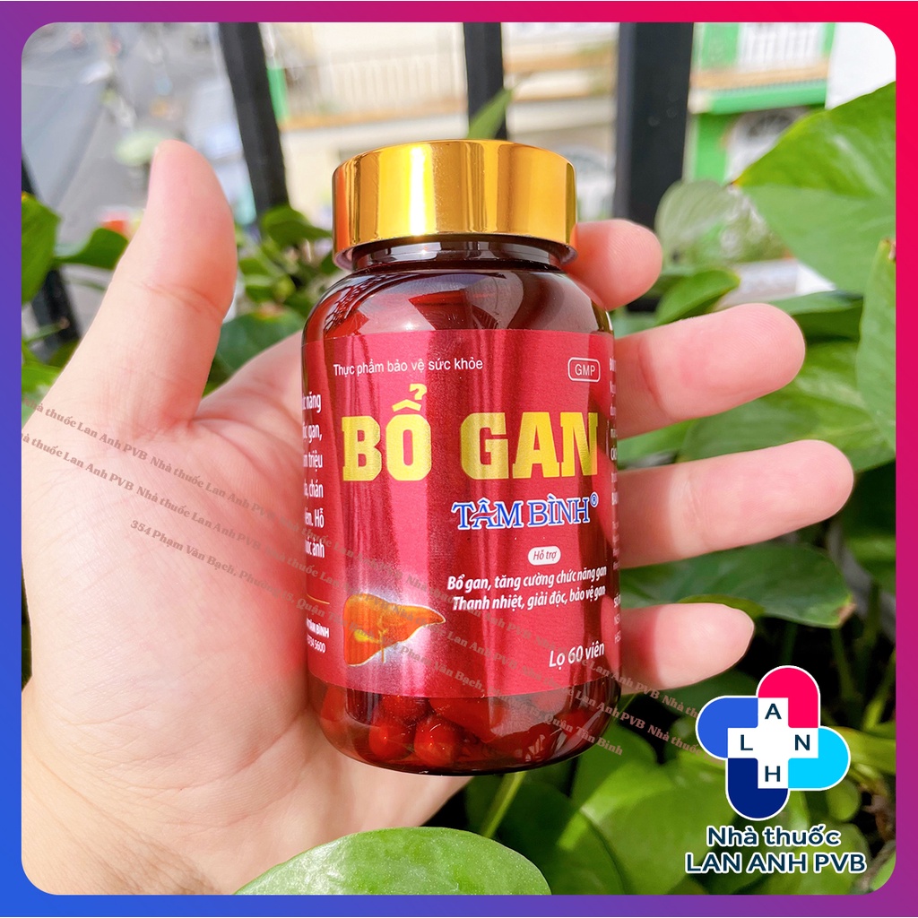 BỔ GAN TÂM BÌNH - Hỗ trợ bổ gan, tăng cường chức năng gan.