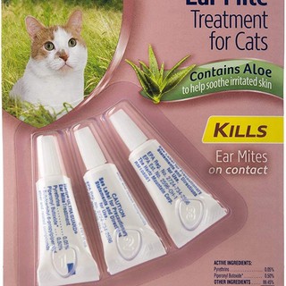 1 Tuýp nhỏ rận tai Hartz UltraGuard cho Mèo (Hàng USA)