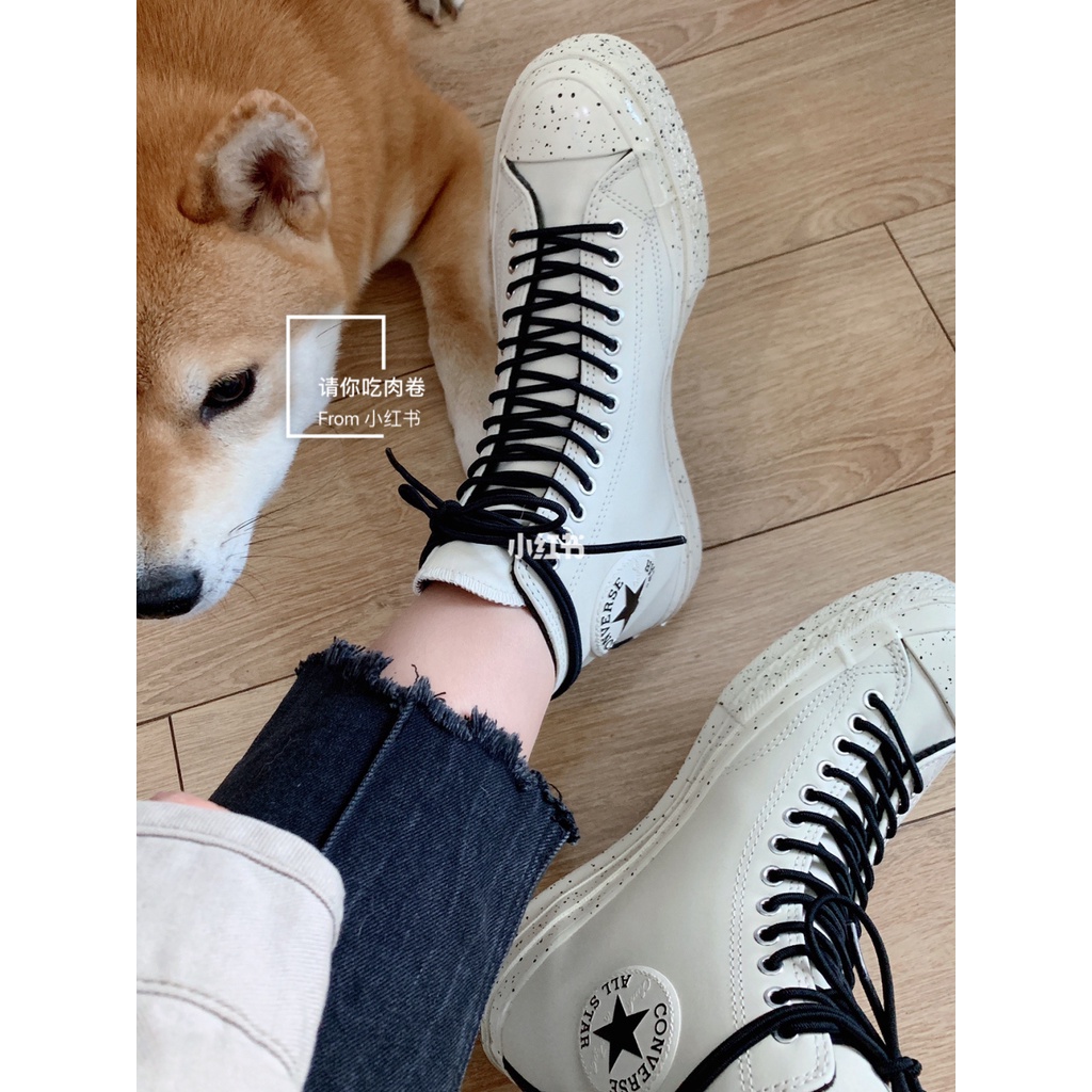 Giày Thể Thao CONVERSE Chất Liệu Canvas Cổ Cao Dễ Phối Đồ Thời Trang unisex-128