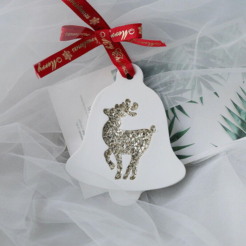 1 / 3 Khuôn Silicone Làm Trang Sức Hình Tuần Lộc Giáng Sinh