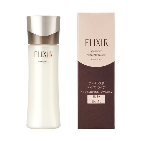 Sữa dưỡng ẩm chống lão hoá Shiseido Elixir Advanced Skin Care by Age Emulsion I/III (130ml) - Nhật Bản nội địa