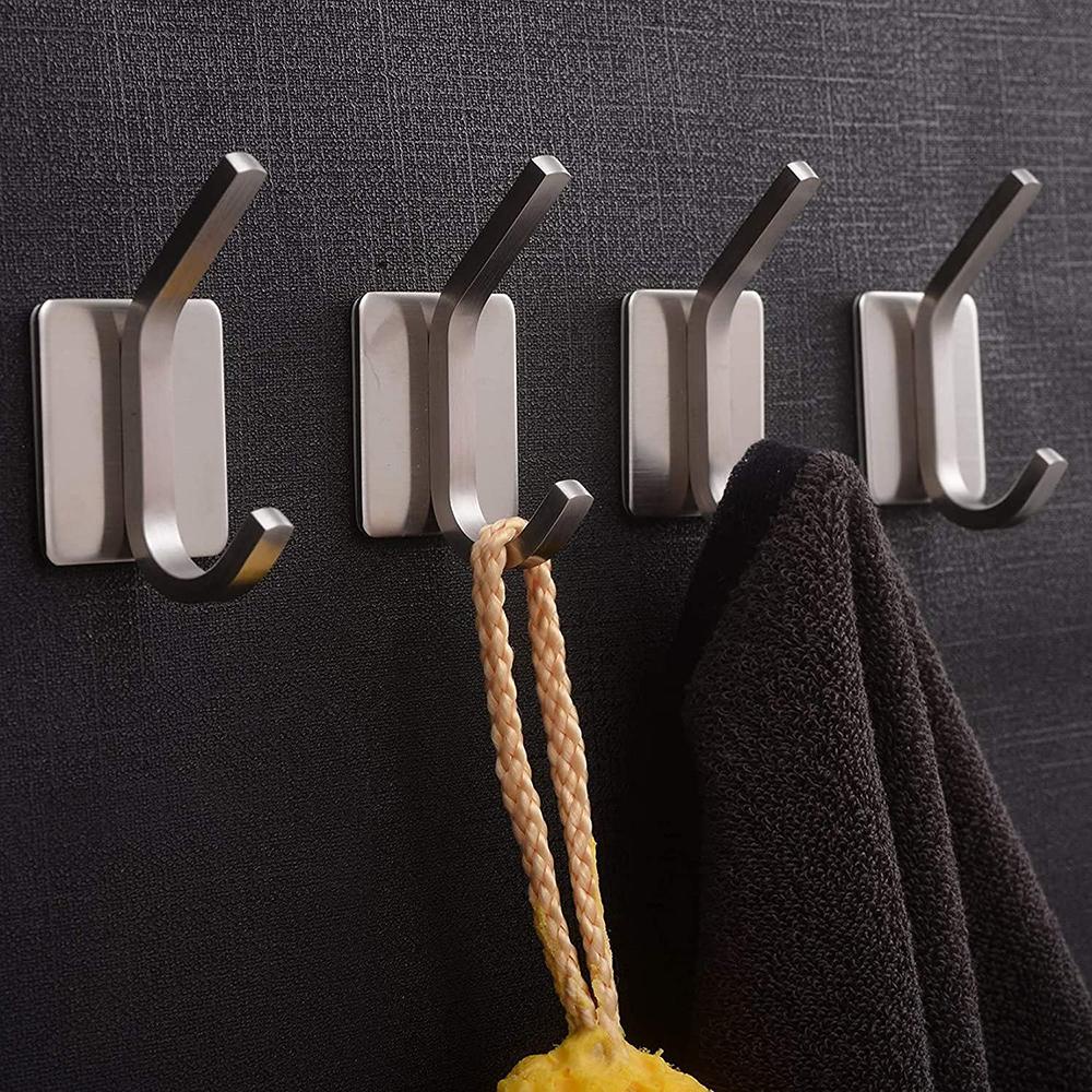 PISTA Giá Đỡ Treo Khăn / Nón / Đồ Nội Thất Bằng Thép Không Gỉ Gắn Tường