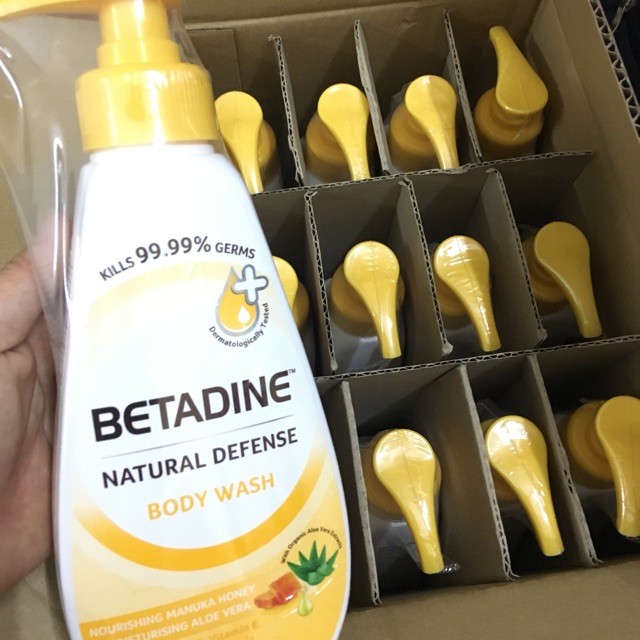 Sữa tắm betadine