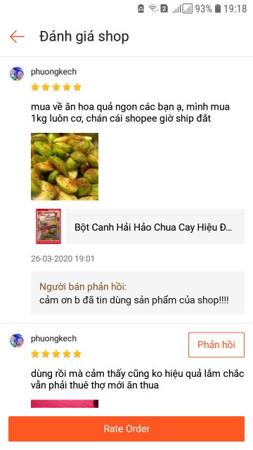 Bột Canh Hải Hảo Chua Cay Hiệu Đức Hải- 500g