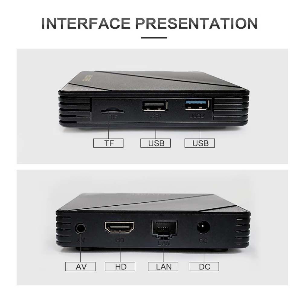 Đầu TV Box Thông Minh TAYLOR1 4K HD 2.4G 5G WiFi Android 10.0 KèM Phụ KiệN
