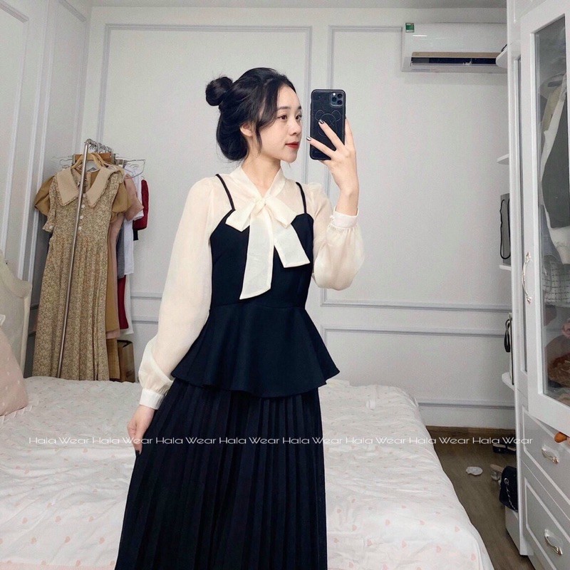 sét siêu xinh chân váy áo sơ mi | BigBuy360 - bigbuy360.vn