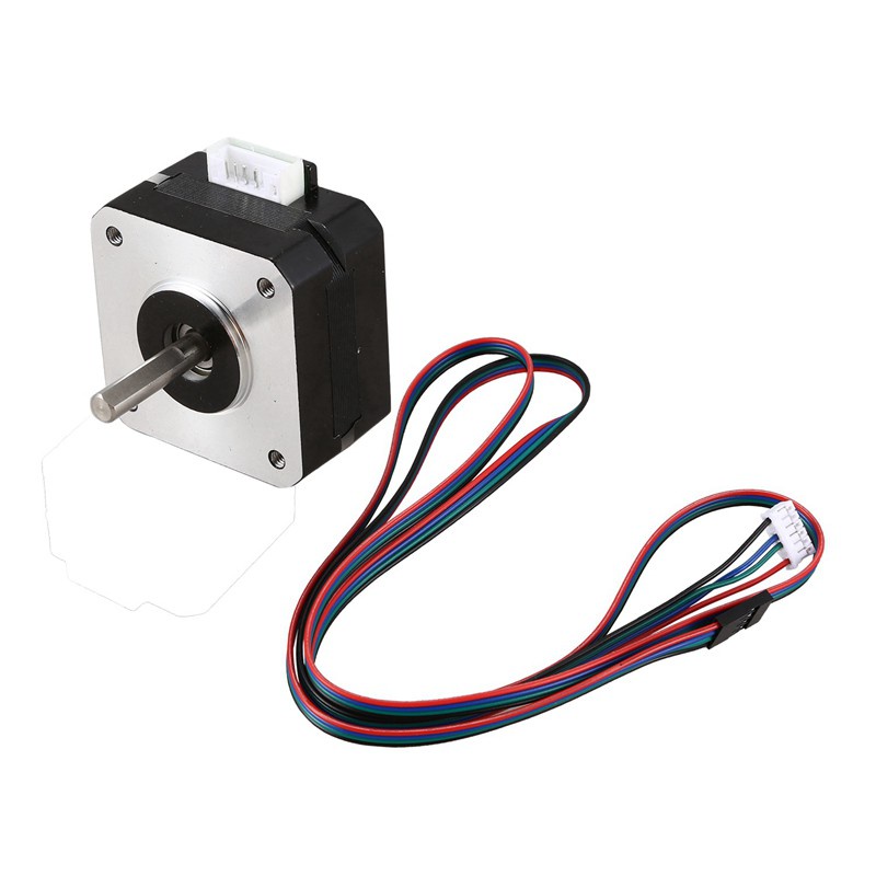 1Pcs Nema17 17Hs4023 4-Lead Nema 17 22Mm 42 Motor & 2Pcs 3D Printer Aluminum Z-Axis Lead Screw Top Mount