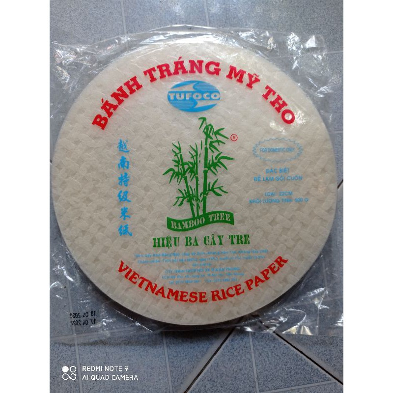 combo 5 gói bánh tráng Mỹ Tho loại 500 gr