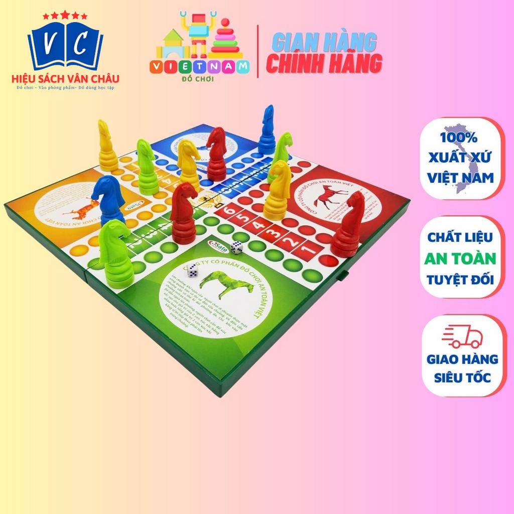 Bộ đồ chơi cờ cá ngựa Sato hấp dẫn, vui nhộn cho con hàng Việt Nam chất lượng cao