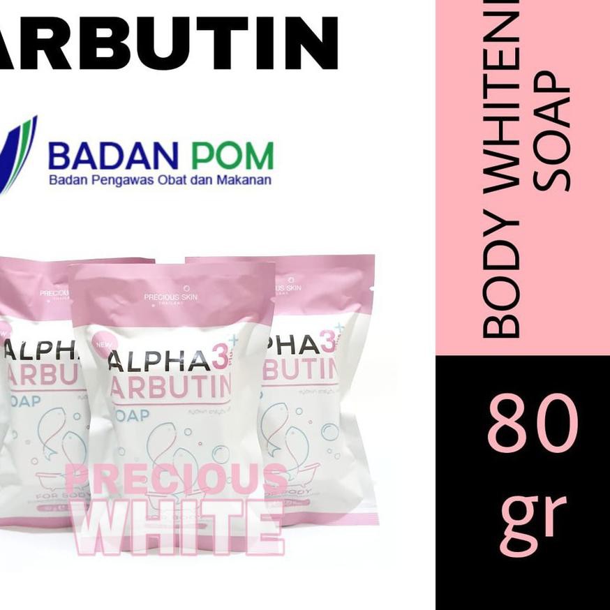 X (hàng Mới Về) Xà Phòng Alpha Arbutin 3 Plus Collagen Làm Trắng Da 80g
