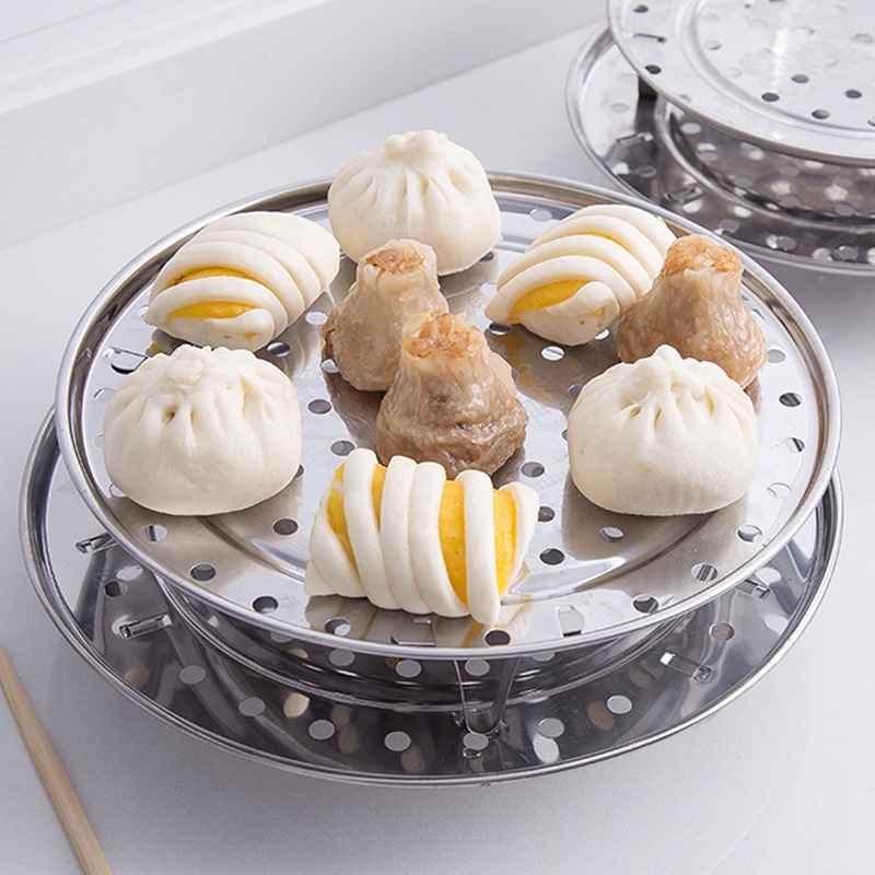 Vỉ Hấp Inox Hấp Thức Ăn, Rau Củ Bé Ăn Dặm