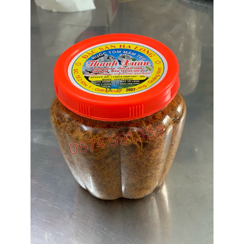 Ruốc tôm mắm tép Thanh Xuân - Đặc sản Hạ Long - Ruốc - Quảng Ninh - Sạch - An Toàn - 500g