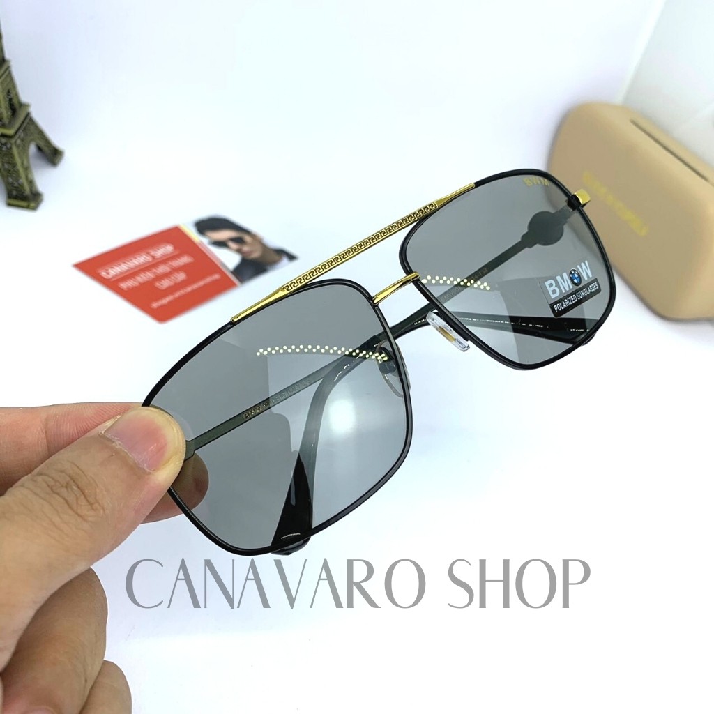 Kính Đổi Màu Nam Đi Ngày Và Đêm Đổi Màu Khi Ra Nắng Cao Cấp Phân Cực Chống Chói Chống UV CANAVARO SHOP CN2070 Tặng Hộp