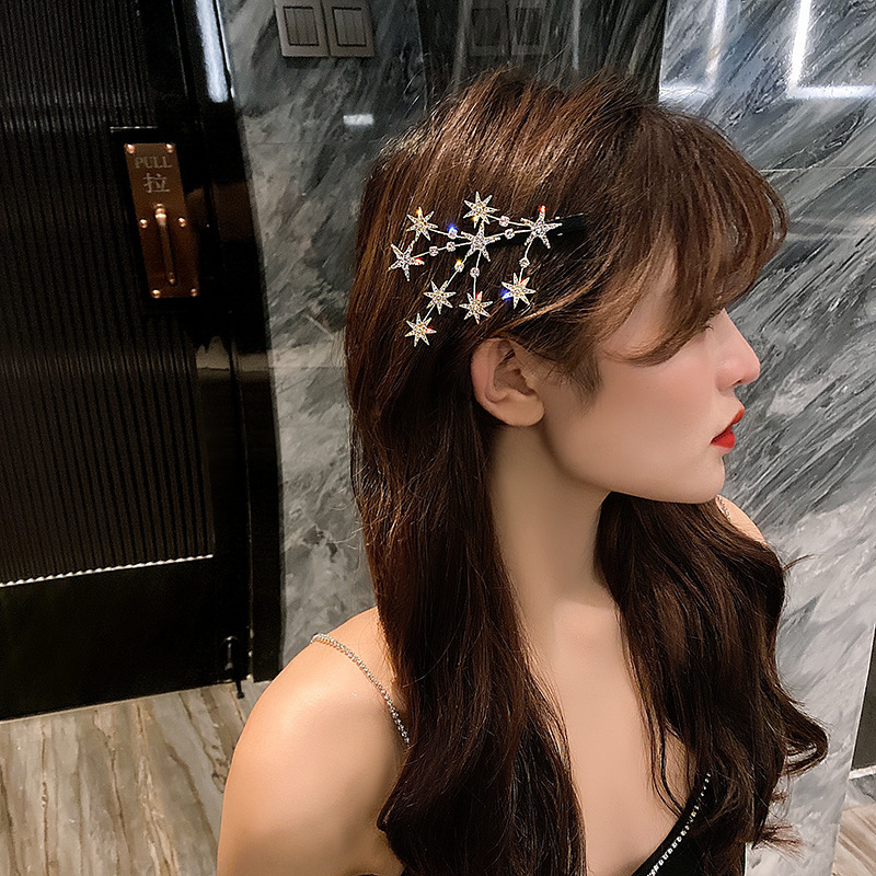 Mặc gì đẹp: Tinh tế với Kẹp tóc iFIT thời trang đính đá long lanh phong cách Hàn Quốc đáng yêu
