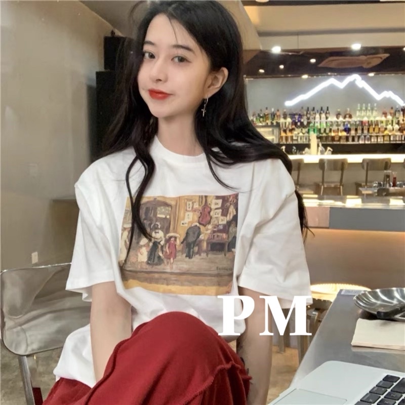 Áo phông bức tranh sơn mài PM11