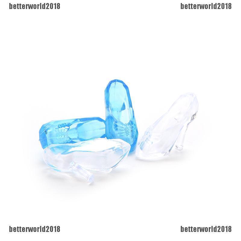 Bộ 2 Đôi Giày Đính Pha Lê Cho Búp Bê Barbie 11