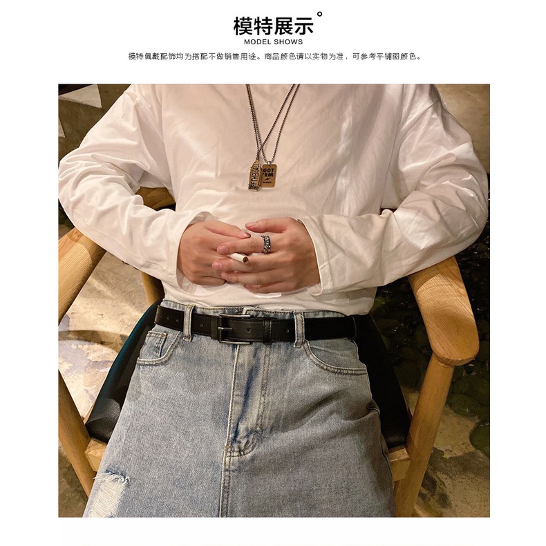 Thắt lưng bằng da thời trang cá tính dành cho nam