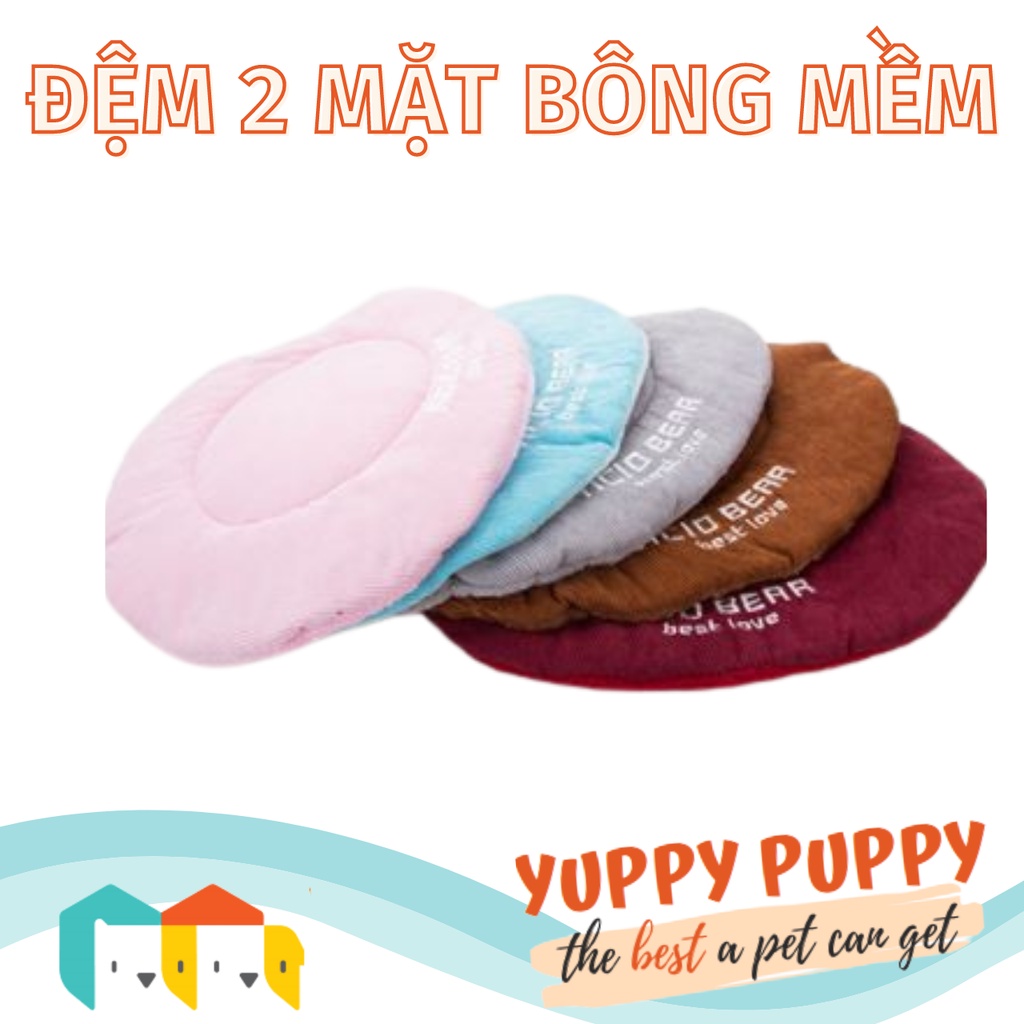 Hipidog đệm trải hai mặt bông mềm cho chó mèo/ thú cưng