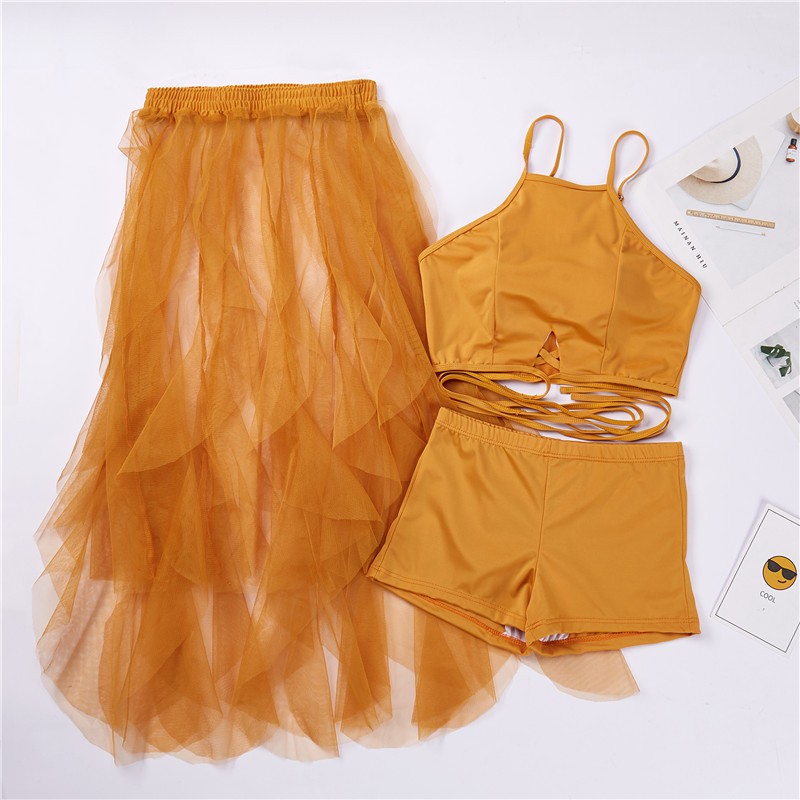 Sét bikini 3 mảnh quyến rũ (CÓ ẢNH THẬT) 140520 (Hàng oder chuẩn hình 100%) | BigBuy360 - bigbuy360.vn