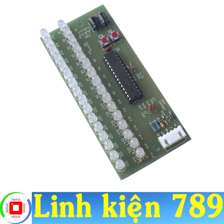 Mạch LED nháy theo nhạc - Linh kiện 789