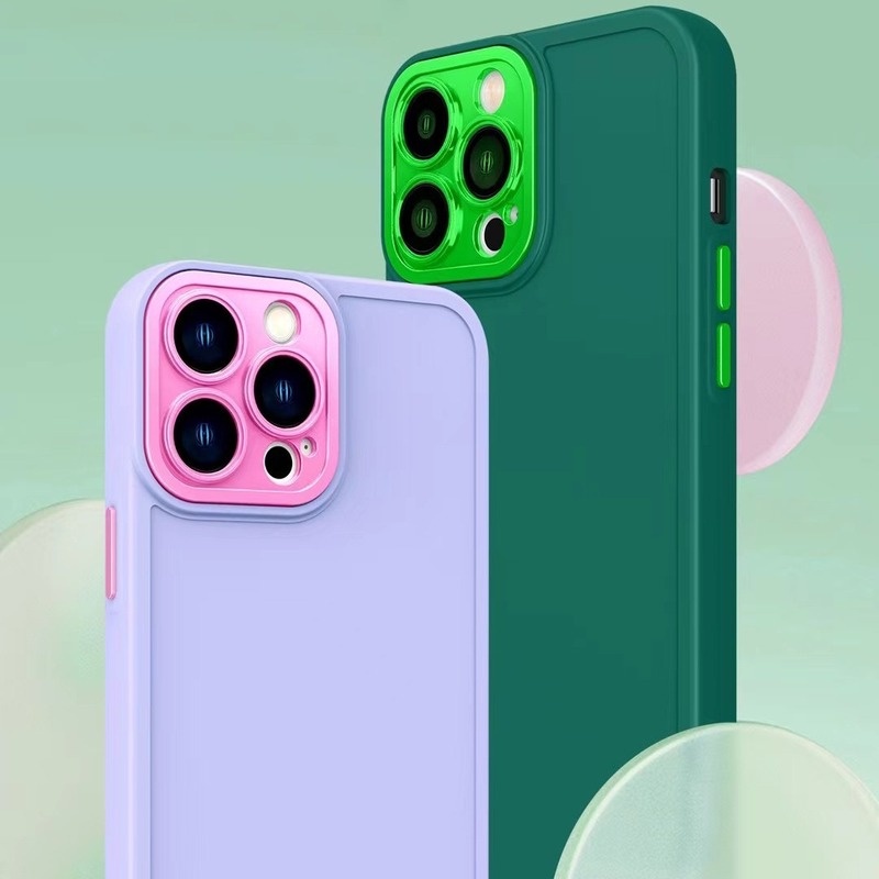 Ốp Điện Thoại Silicon Chống Sốc Màu Tương Phản Cho Xiaomi Redmi Note 10 10S 9 9S Redmi10 10C 10A 9A