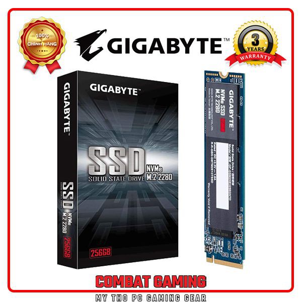 SSD Gigabyte 256GB M.2 2280 NVMe PCIe Gen 3x4