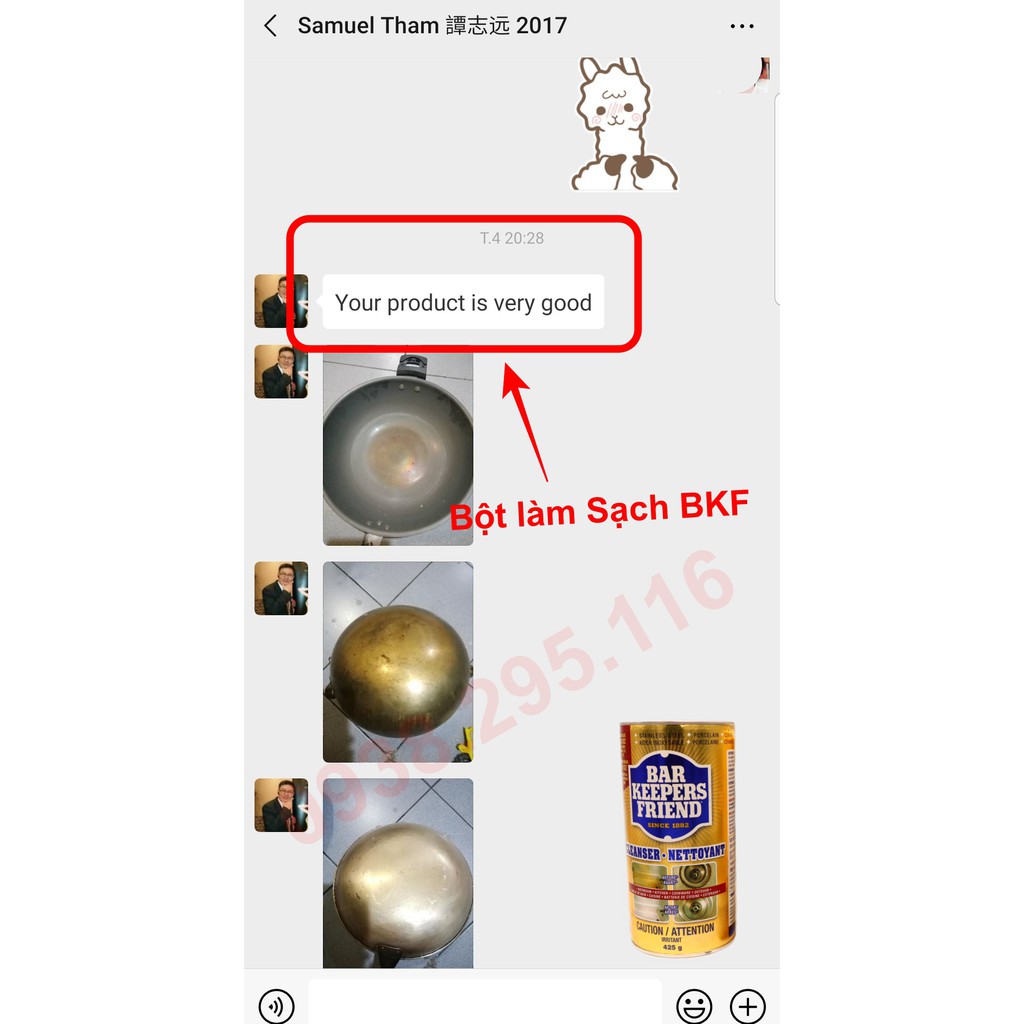 BKF làm sạch Rỉ Sét hiệu quả 99% - 425g - USA