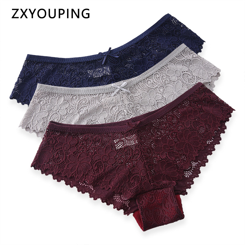 AOFEIQIKE Quần Lót Ren Không Đường May Mềm Mại Chất Lượng Cao Cho Nữ