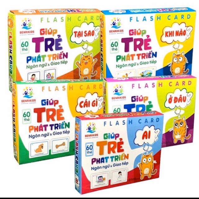 Bộ thẻ học flashcard cho bé