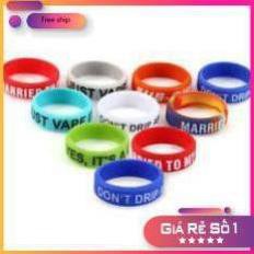 ⚡️GIÁ TỐT⚡️ Vòng Ring silicon bảo vệ Tank _ ống kính Tank _ Đánh dấu bình tinh dầu (Full màu)