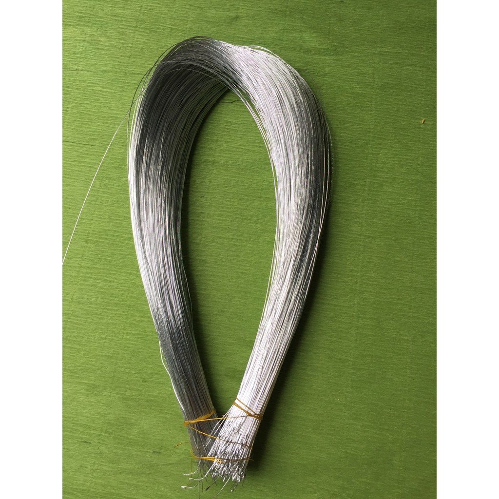 Bó 100 que Kẽm xi 24 làm hoa giả,Kẽm làm hoa mai, hoa lan…