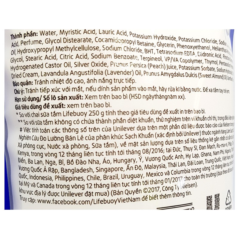 Sữa tắm Lifebuoy 850g chăm sóc da túi | BigBuy360 - bigbuy360.vn
