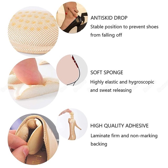Miếng dán gót giày điều chỉnh kích thước giảm đau chân chăm sóc bàn chân cho nữ