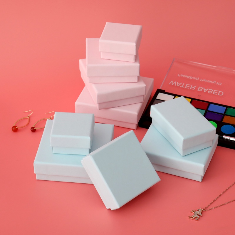 Hộp Đựng Trang Sức Màu Hồng Nhạt Thời Trang