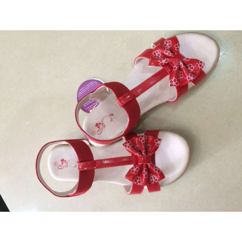 [TT] Sandal bé gái bita nơ xinh DTG002388 (size 30-35) 21499
