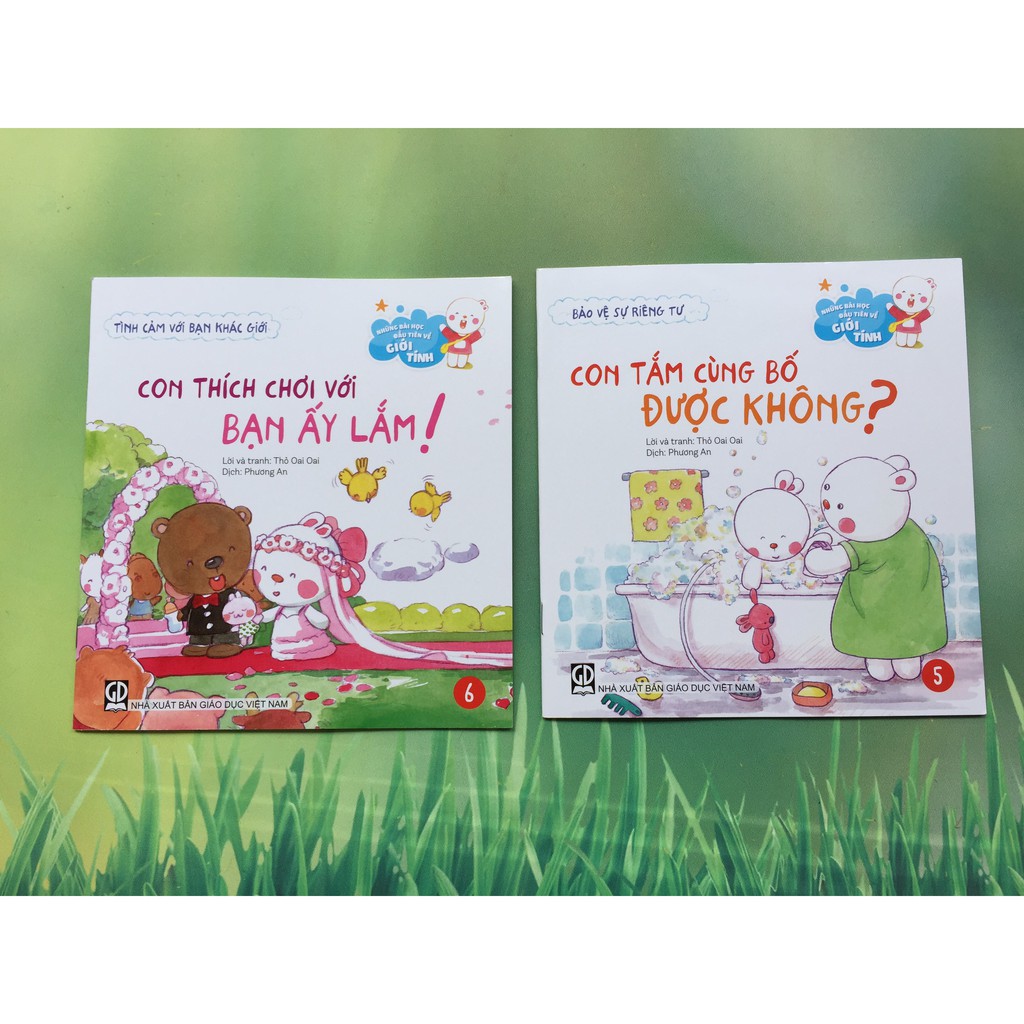 Sách Combo Những bài học đầu tiên về giới tính (trọn bộ 8 cuốn) | BigBuy360 - bigbuy360.vn