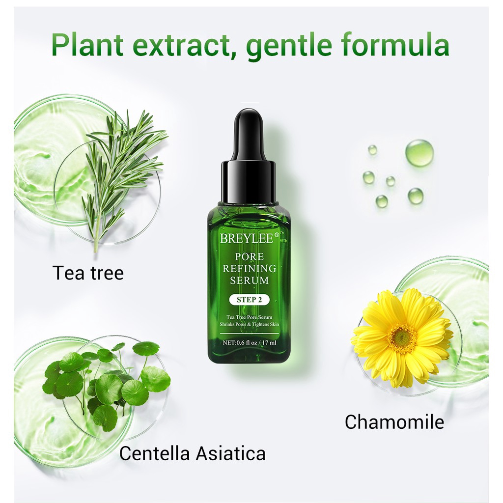BREYLEE Pore refining serum (step 2）Shrink Pores Get rid of acne marks Skin Care 17ml | BigBuy360 - bigbuy360.vn