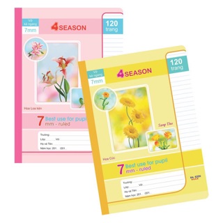 Combo 10 quyển vở kẻ ngang 120 trang Klong