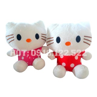 Gấu Bông Mèo Kitty Nhí Siêu Dễ Thương Giá Rẻ Nhất Sài Gòn