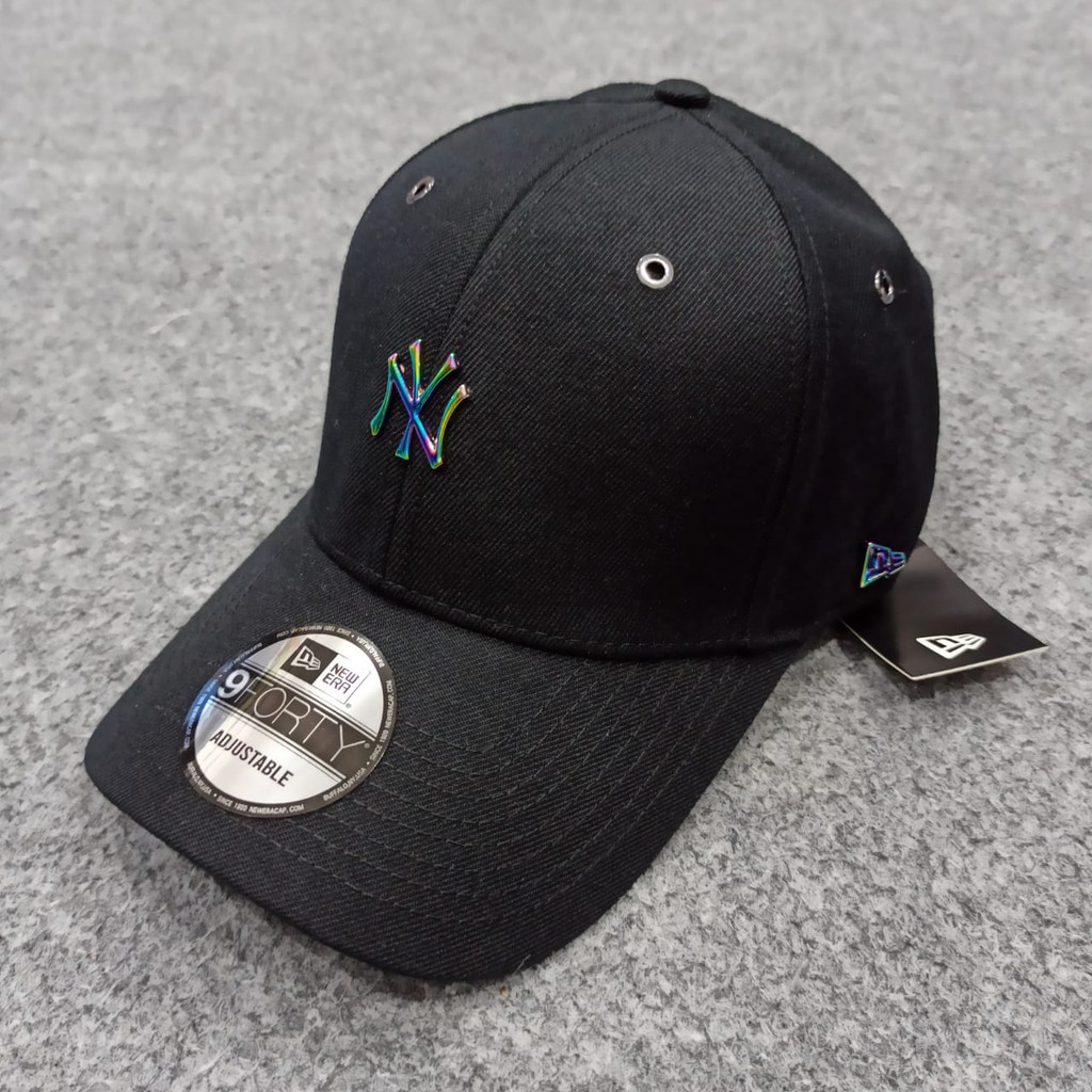 Mũ Lưỡi Trai Màu Đen In Logo Ny Newera G-011