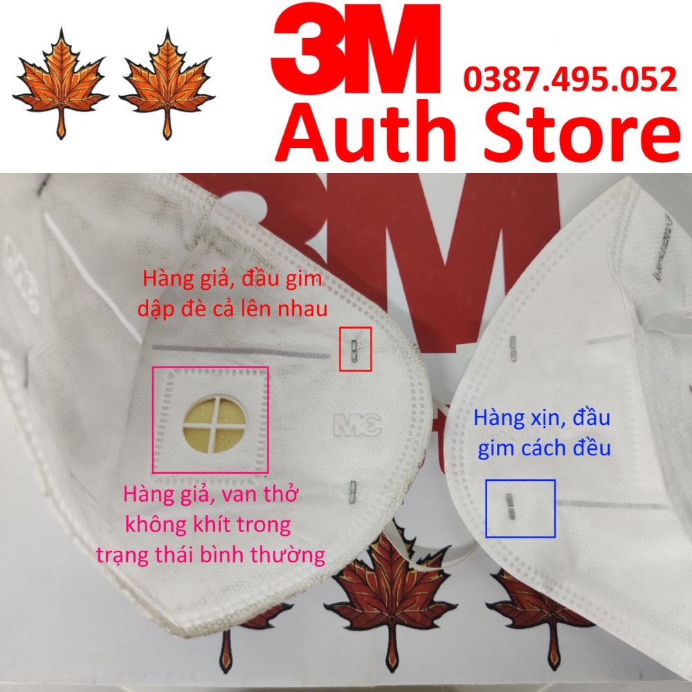 SẴN HÀNG khẩu trang 3M 9501+ N95 KN95 lọc 95% bụi mịn PM2.5 không van thở đeo tai y tế chính hãng phòng chống dịch