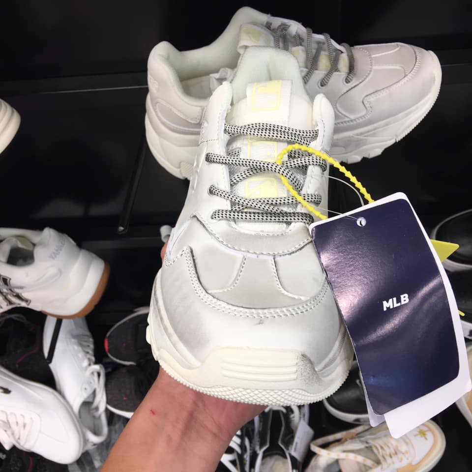 Giày thể thao sneaker trắng bẩn ny full size, full bill box hàng 1:1 | BigBuy360 - bigbuy360.vn