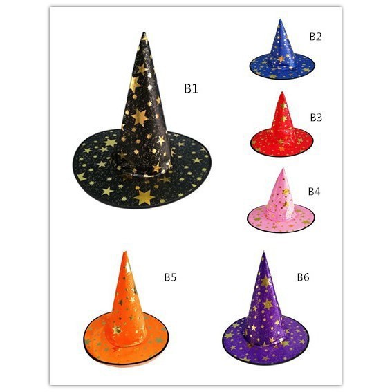 Mũ phù thủy hóa trang Halloween