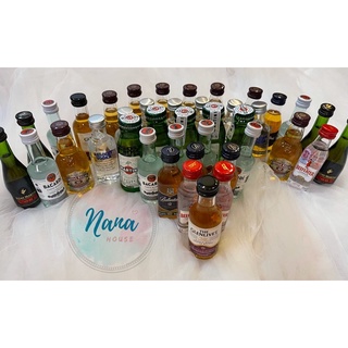 Chai rượu mini trang trí bánh kem, trưng bày bàn thờ, pha chế đủ loại chính hãng