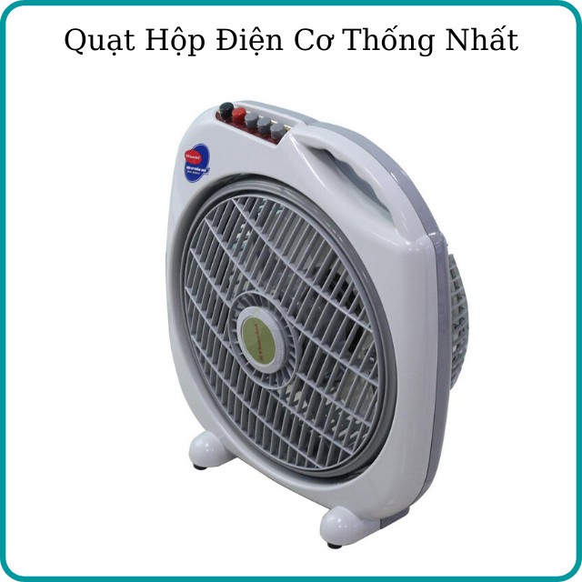 Quạt Hộp Điện Cơ Thống Nhất VINAWIND QH-300LP/QH-350LP Kiểu Dáng Hộp Gọn Gàng, Có chế độ tự ngắt khi đổ, BH 12 Tháng